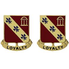 319th Field Artillery Regiment Unit Crest (Loyalty)